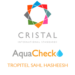 tropitel sahl hasheesh cristal aquacheck certificate